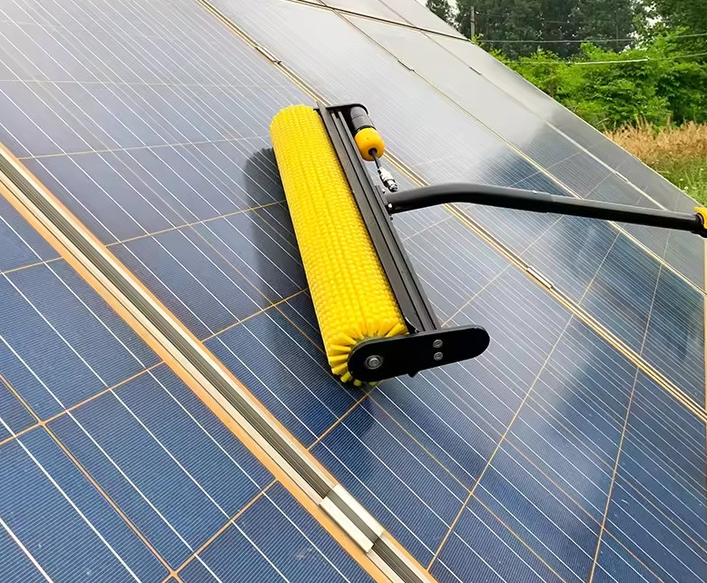 Custom Industrial Brush Solar Panel Cleaning Roller Brush