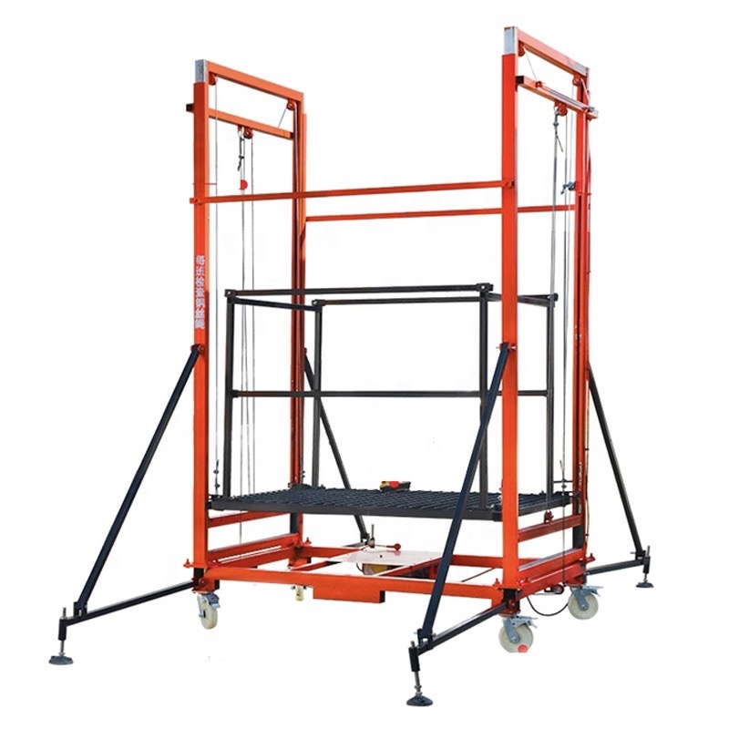 Zelv Mobile Platform Control Electric Lift Scaffolding Electric Lift Platform Scaffolding