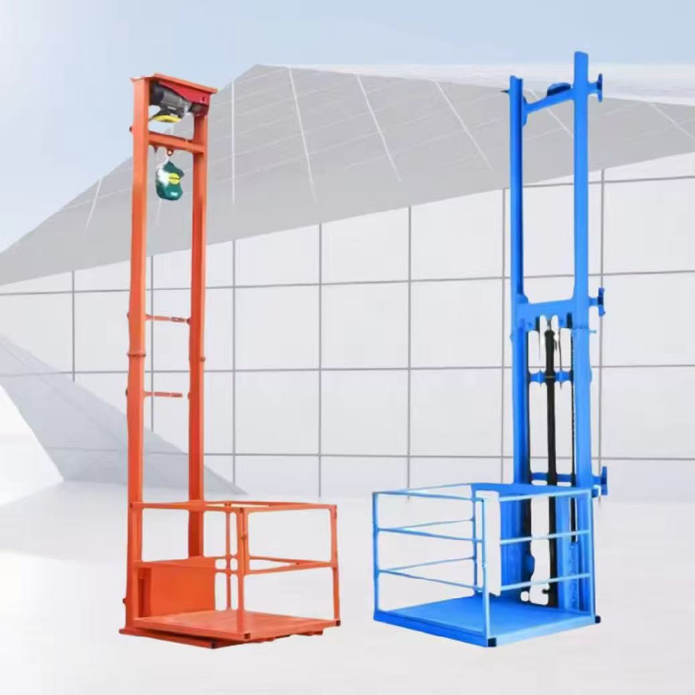 Zelv LF09-2 Hydraulic Cylinder Small Home Cargo Elevator Small Steel Hydraulic Electric Lift Platform
